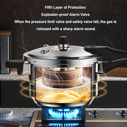 80Kpa Pressure Cooker Stainless Steel Large Capacity