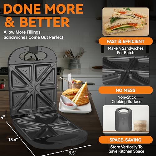 Baker’s Friend Breakfast Sandwich Maker