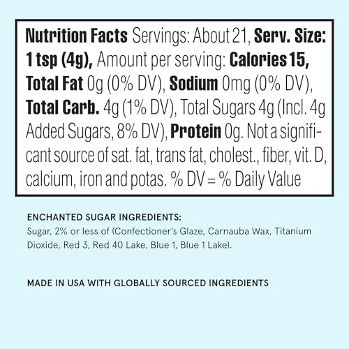 Enchanted Fancy Sugar 1 Pack (4.6 Ounce)