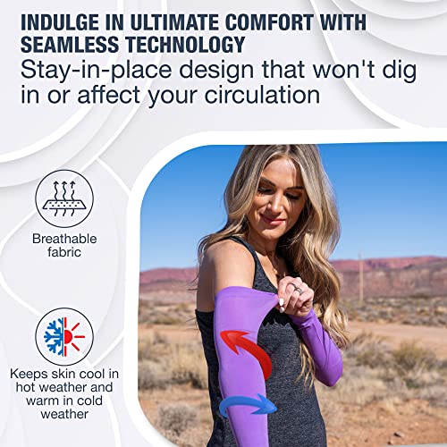 Cooling Arm Sleeves for Men & Women