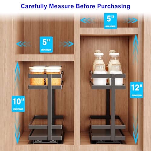 Pull Out Spice Rack Organizer for Cabinet