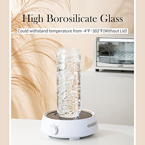 Glass Storage Jars Set with Airtight Wood Lids