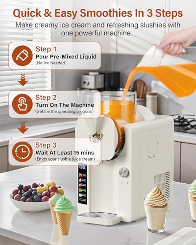 Slush Machine & Ice Cream Maker Machine 2