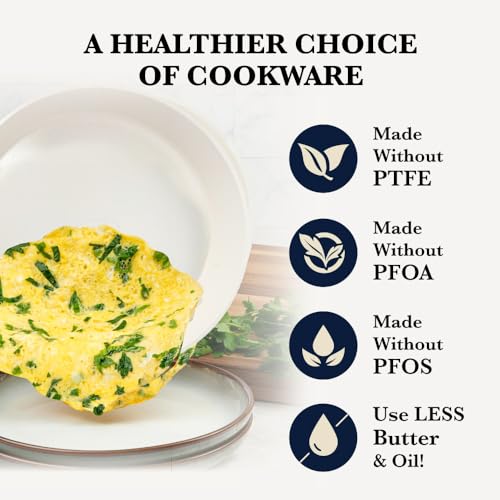 Hammered 15Pcs Ceramic Cookware Set Nonstick