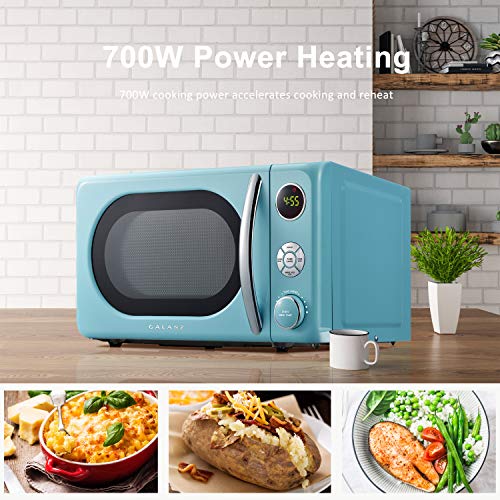 GLCMKA07BER 07 Retro Microwave Oven