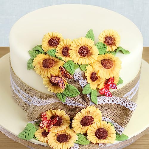 Sunflower Mold Silicone 4 Pcs (4 Count)