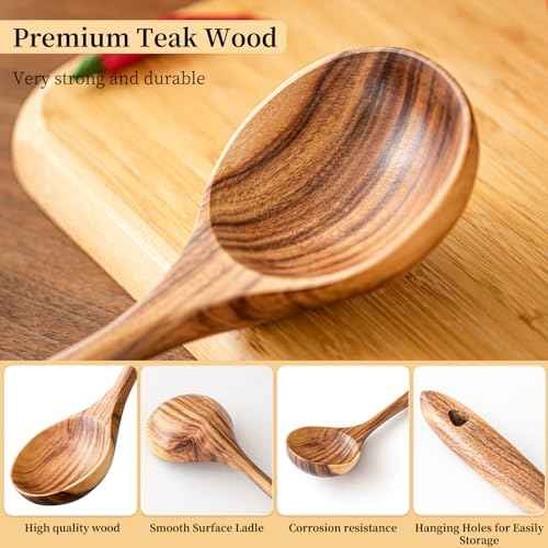 Wooden Soup Ladles