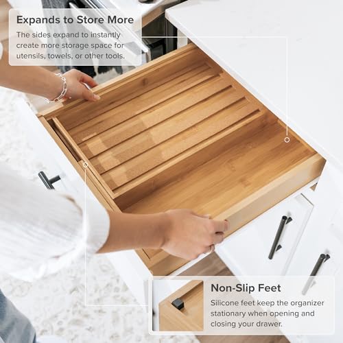 Expandable Spice Drawer Organizer