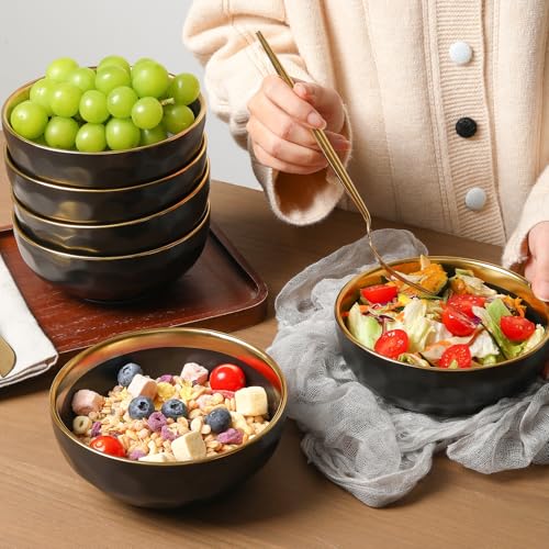 Ceramic Salad Bowls Set for Kitchen