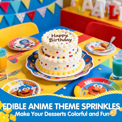 Colorful Round Confetti Sprinkles (4.5 Ounce)
