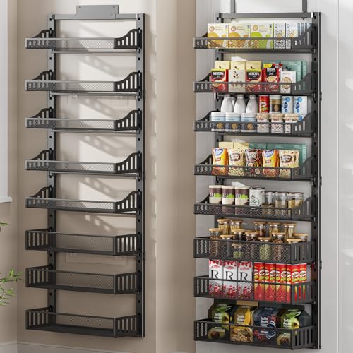 8 Tier Over the Door Pantry Organizer