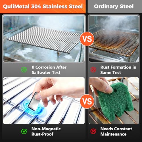 9MM Grill Grates for Weber Spirit 300 & GS4 Spirit II 300