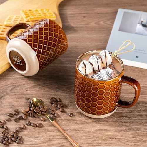 Coffee Mugs Set of 4 (4 Count)