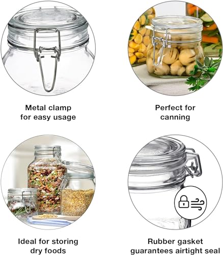 Fido Glass Jars (16 Ounce)