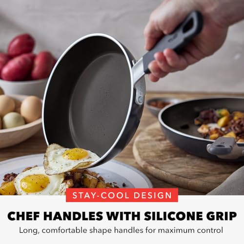 X Bobby Flay 10 Piece Ceramic Nonstick Cookware Set