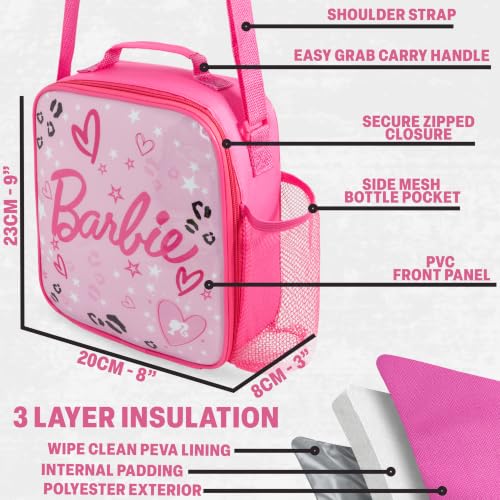 Barbie Girls Lunch Box 3Pc Set (3 Count)