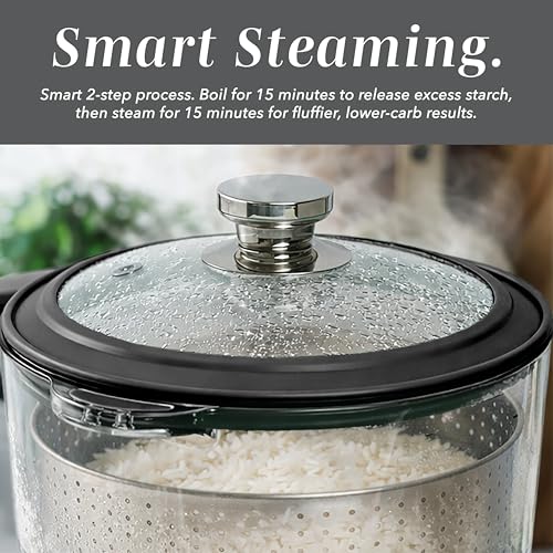 Glass Mini Low Carb Rice Cooker