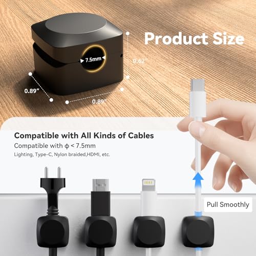 Rotatable Cable Clips (8 Count)