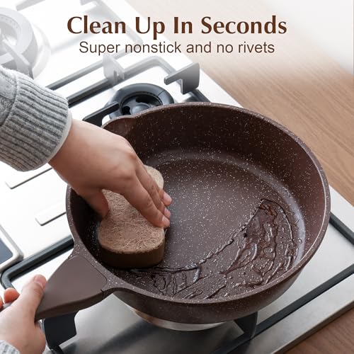 Nonstick Deep Frying Pan Skillet
