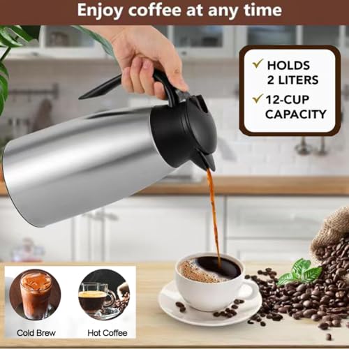 70 oz Thermal Coffee Carafe Stainless Steel