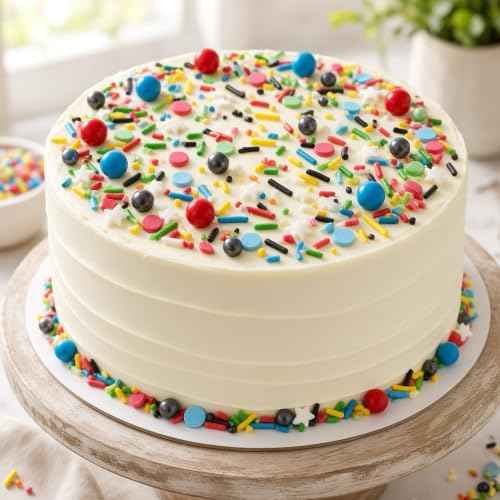 Blue & Red & Green & Yellow Sprinkles Mix Size Pearls Comic Book Themed Cake Decorations Cupcake Toppers Perfect for Wedding Party Valentine Christmas Supplies 4.58OZ (4.58 Ounce)