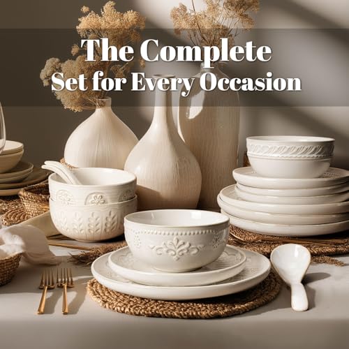 Plates And Bowls Sets (16 Count)