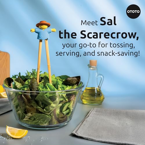 NEW OTOTO Sal Scarecrow Salad Tongs
