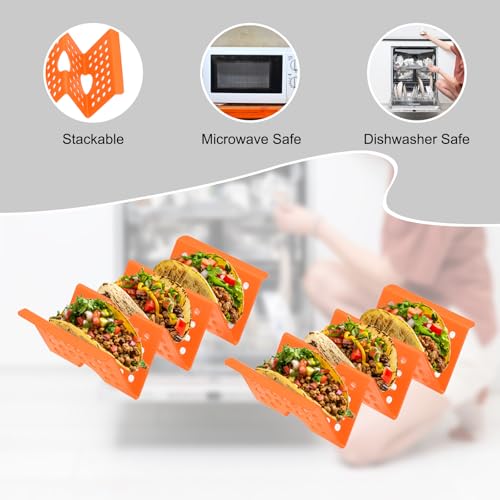 8 Pcs Taco Holder Stand