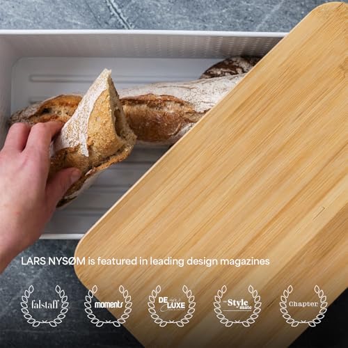 Bread Box I Metal bread box for long lasting freshness with non