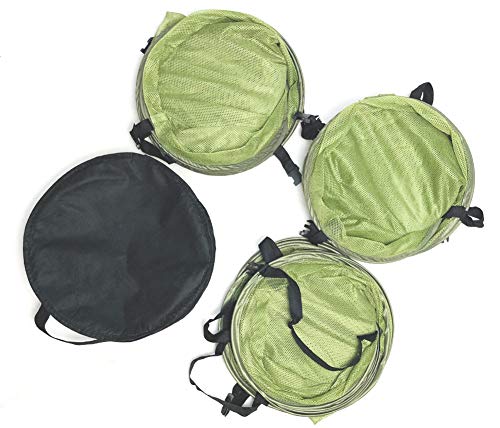 Herb Drying Rack Collapsible 2.5 ft Hanging Dry Net Rack for Hydroponic Herb Pot Vegetable Fruit Flower or Clothes Laundry