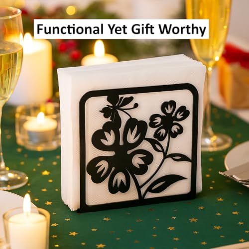 Black Cat Napkin Holder for Table