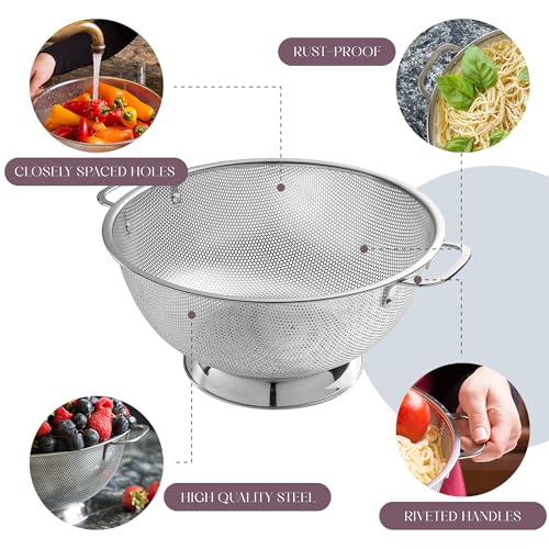 Stainless Steel Colander for Kitchen