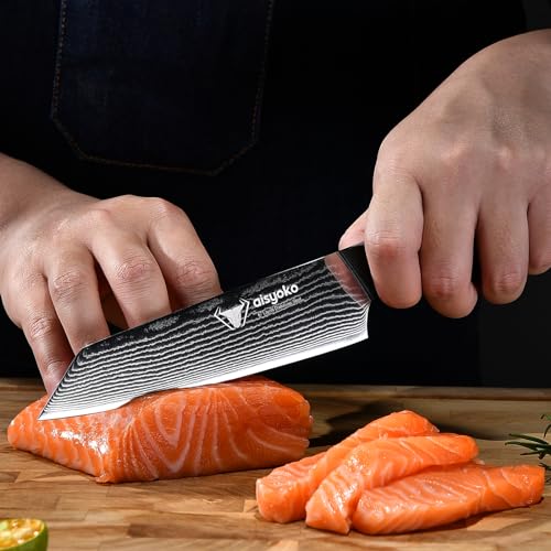 8C Damascus Knife Set