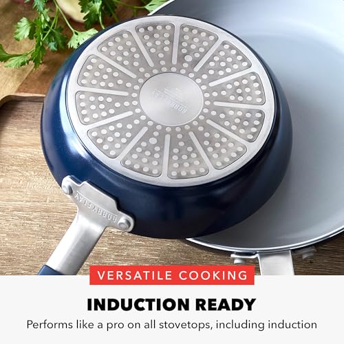 x Bobby Flay 8" Diamond Ceramic Nonstick Frying Pan
