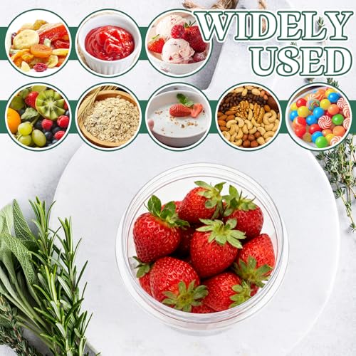 12 Pack Freezer Containers with Screw On Lids (12 Count)