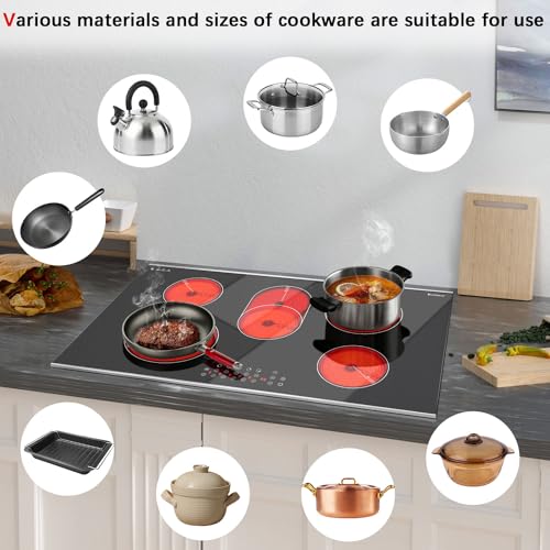 Electric Cooktop 36 Inch