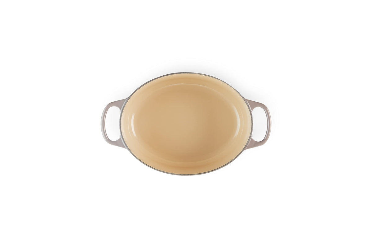 Enameled Cast Iron Oval Dutch Oven