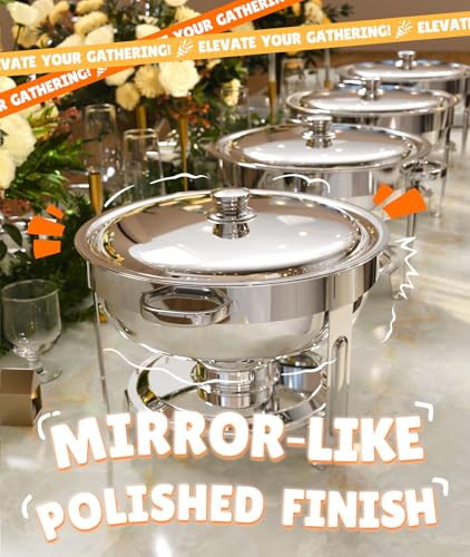 Chafing Dishes for Buffet 4 Pack