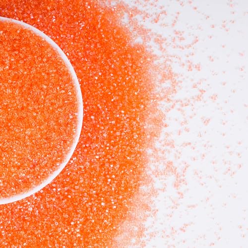 Orange Sanding Sugar Sprinkles (3.2 Ounce)