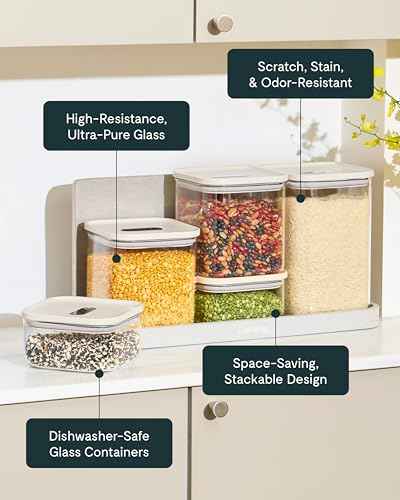 26 Piece Ultimate Airtight Glass Food Storage Containers with Lids
