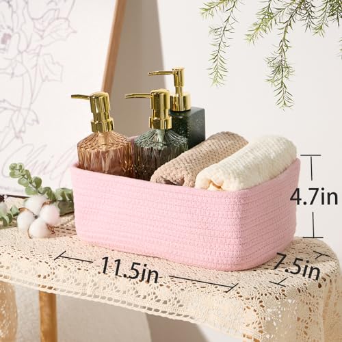 Small Storage Baskets for Organizing (3 Count)