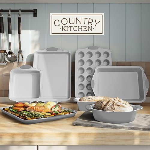 Nonstick Stackable Bakeware Set