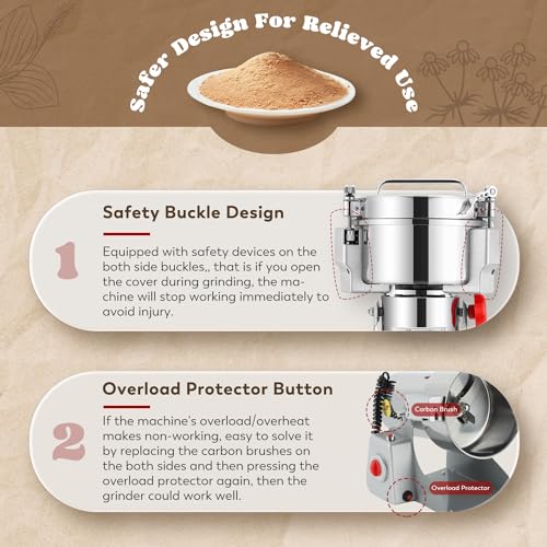 Grain Mill Grinder Commercial Spice Grinder
