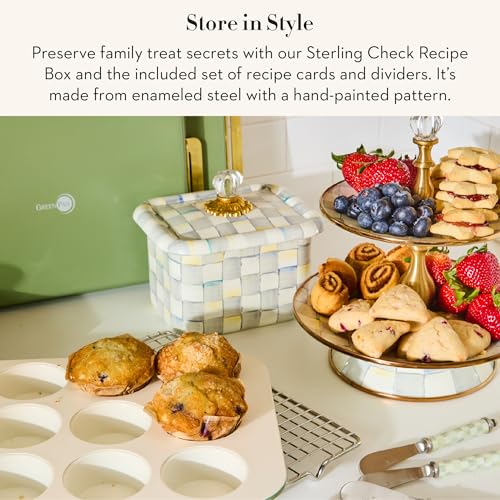 Enamel Recipe Box