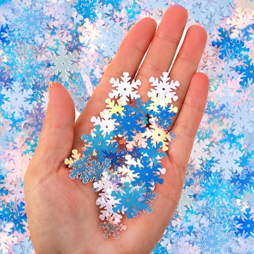 Christmas Snowflakes Confetti Decorations