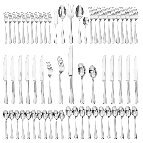 Silverware Set for 12 (65 Count)