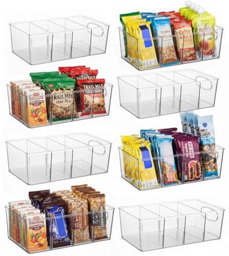 Pantry Organizers and Storage and Cabinet Organizer (8 Count)