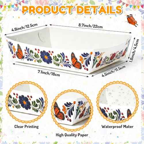 Mexican Monarch Butterfly Food Trays