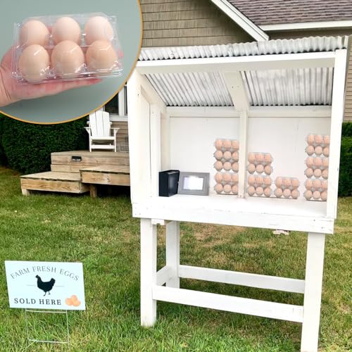 150 Pack Half Dozen Egg Cartons Bulk (150 Count)