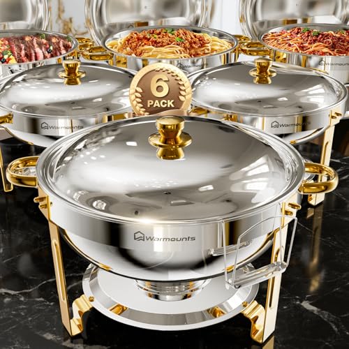Gold Chafing Dishes for Buffet